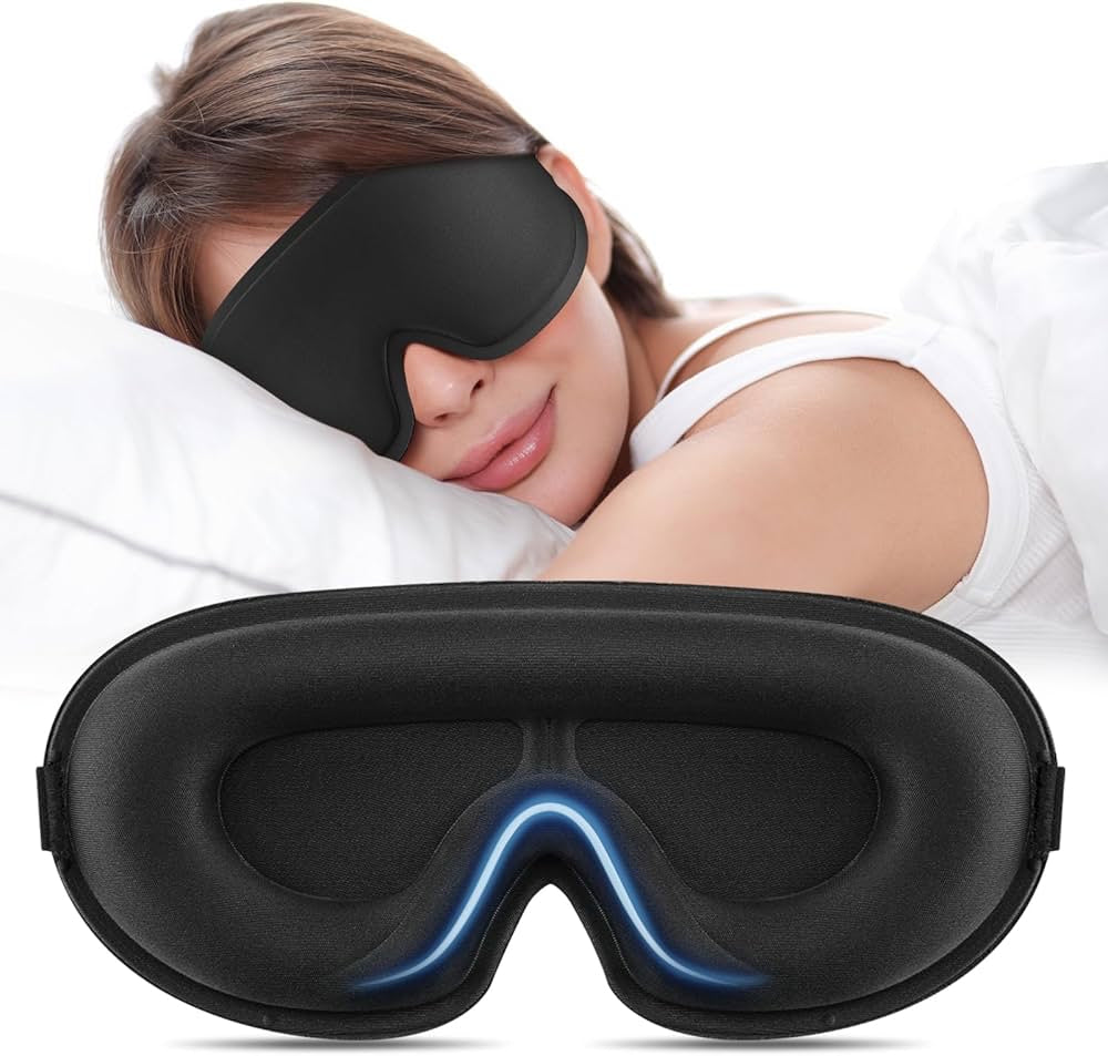 Pressure-Free Sleep Mask – Designed for Side Sleepers